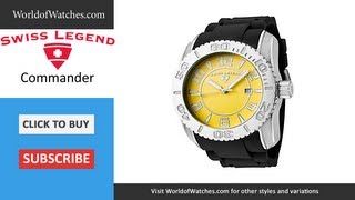 Men's Commander Black Rubber - SL-20068