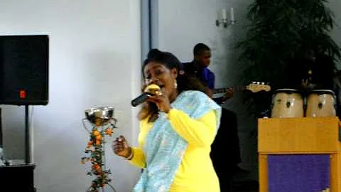 Ghanaian Queen of Gospel: Philipa Baafi visits Frankfurt.