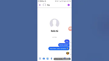 ¿Cuándo se anula un envío en Messenger la otra persona lo ve?