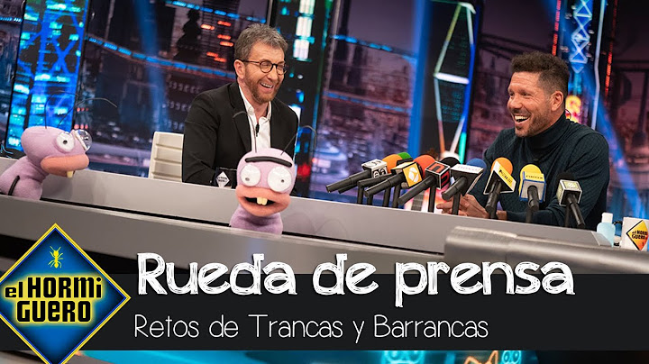 'El Cholo' Simeone se enfrenta La 'Rueda de prensa ibérica deportiva' más complicada - El Hormiguero