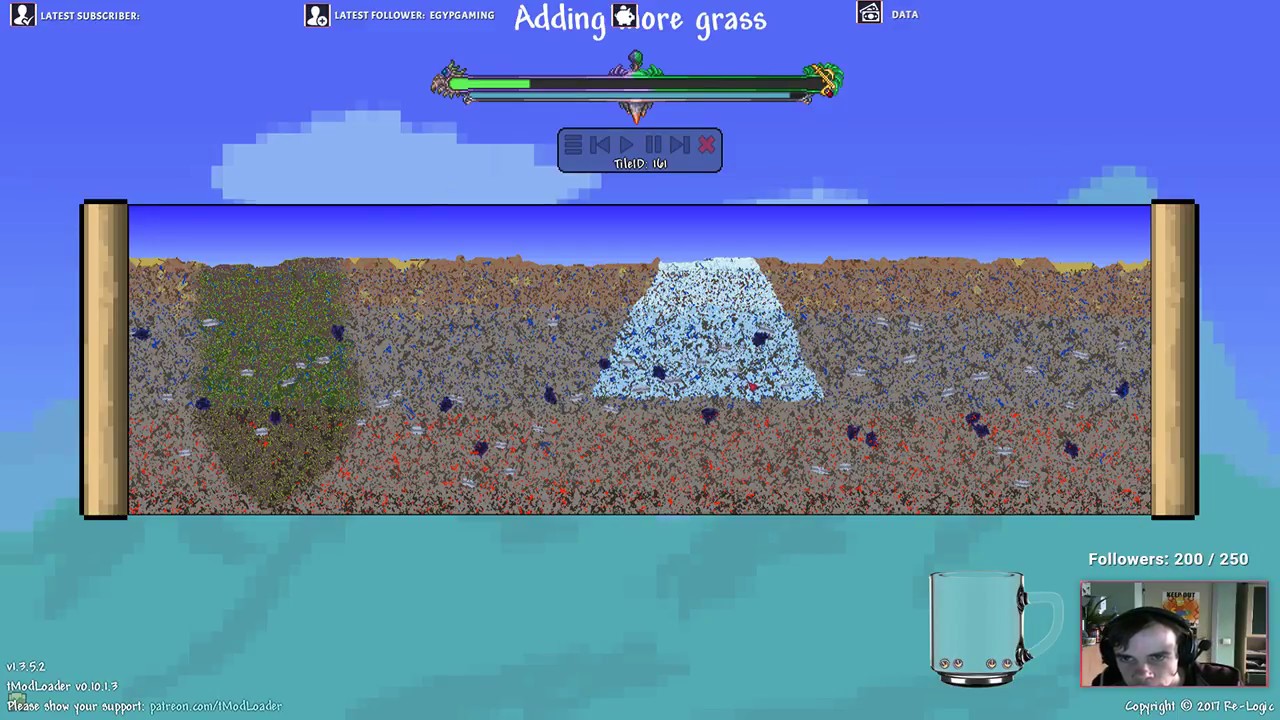 Modded Terraria Expert mode stream - The struggle begins - Part 1 - YouTube