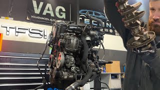 Customer brought us a 1.8TFSI engine for rebuild and it went straight in scrap. by VAG Technic 233,787 views 6 months ago 16 minutes