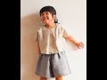 TP020 フロントタックブラウス 作り方動画 型紙  how to make fronttack blouse