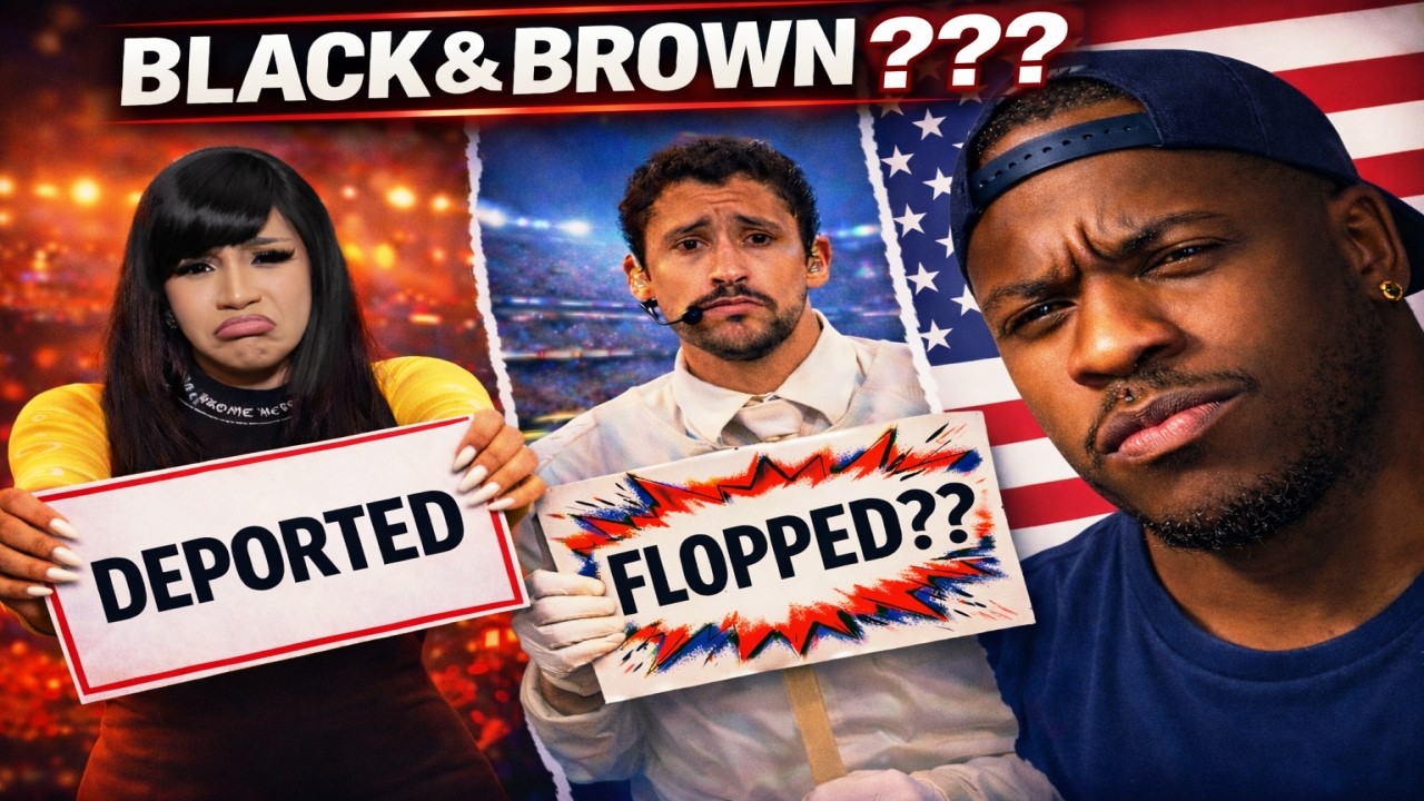 Bad Bunny Super Bowl BACKLASH 🔥 Black vs Brown Debate Explodes LIVE