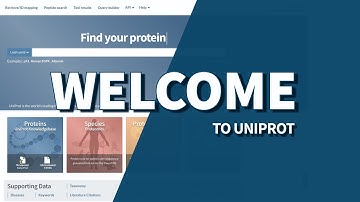 Welcome to UniProt || UniProt introduction