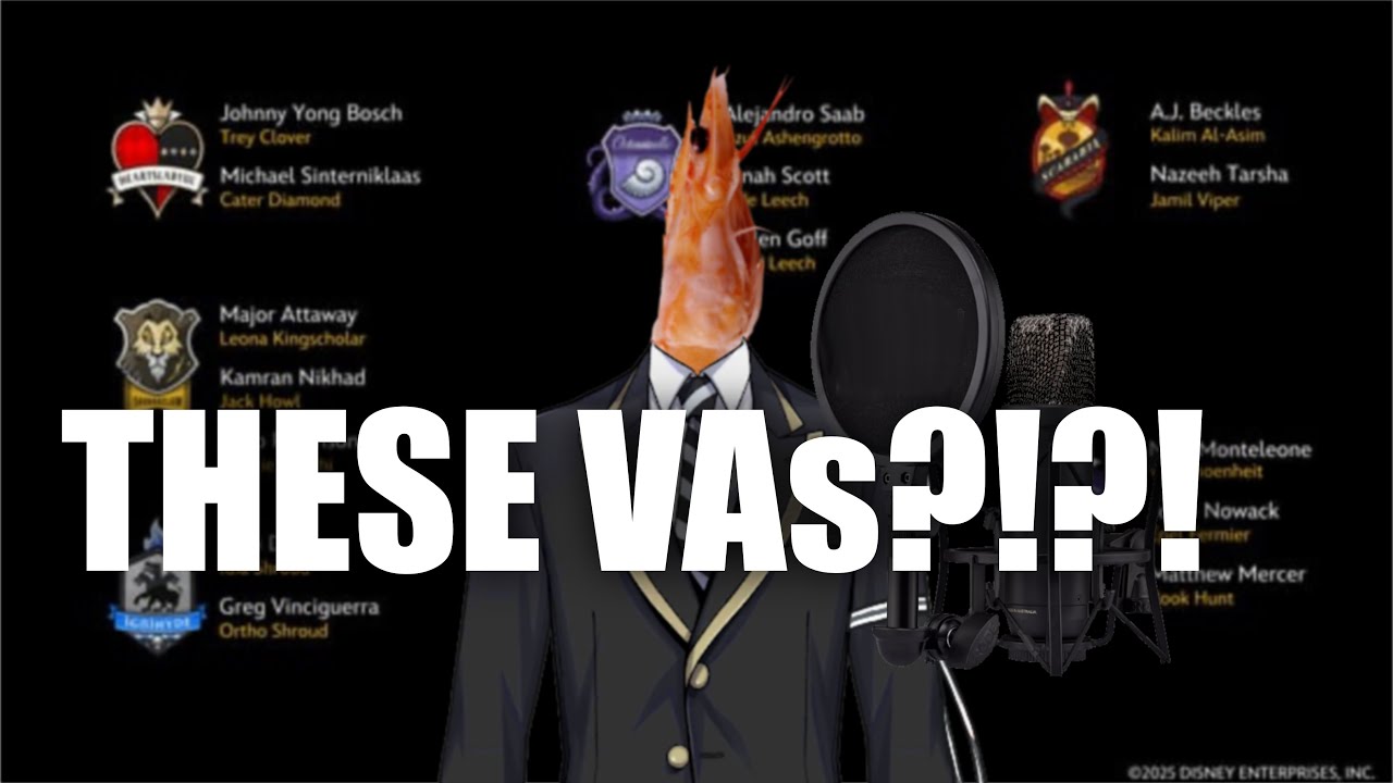 Twst’s English Dub cast is INSANE