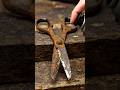 Old Rusty Scissors Restoration | Satisfying Rust Removal ✂️ #shorts