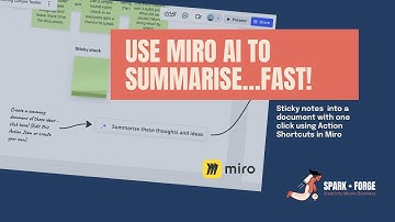 How to Use Miro’s Action Shortcut: Instantly Summarise & Organise Your Boards