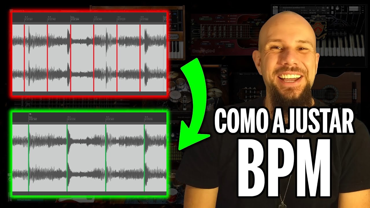 O JEITO PROFISSIONAL de SINCRONIZAR MÚSICA SEM METRÔNOMO no REAPER