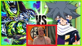Perfect Cell Battles Beyblade and Kermit Gets Involved! (reaction Video)