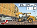 JCB AGRI PRO ON THE FARM | Chellington Farm FS19 | Episode 2