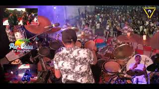 Video thumbnail of "🥁DRUM CAM 🎶PAR-CHISS y su Grupo del Mar 🔥Sindi Acevedo 💥Leña para el carbón ✨Especial BATERIA"