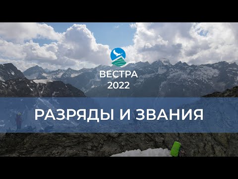 БУ-22: Разрядные требования в спортивном туризме.