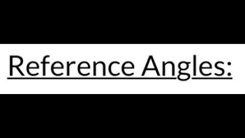 Algebra 2: Reference Angles