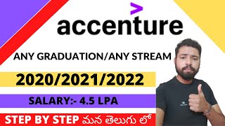 Accenture Jobs For Freshers 2022 In Telugu| Accenture Recruitment 2022| Jobs In Hyderabad