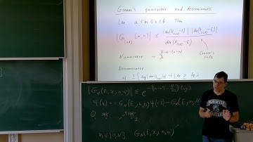 Ilya Kachkovskiy | Anderson localization for quasiperiodic operators | Lecture 2 of 4