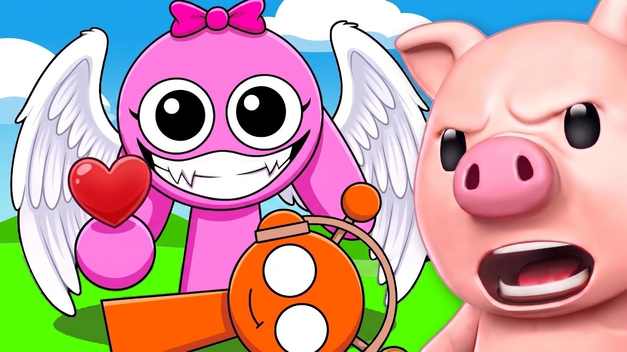 Imagine a world where Pinky, who has become an angel, takes