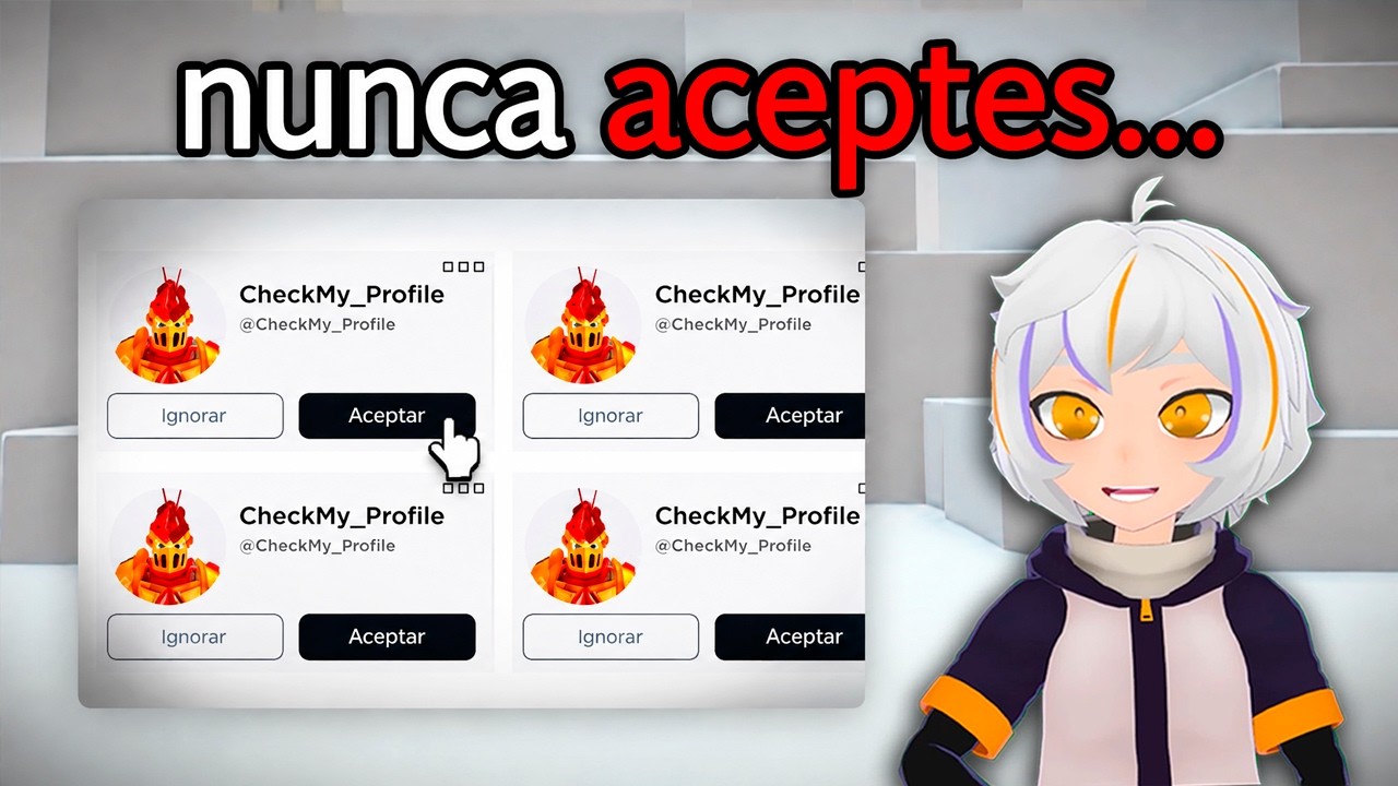 NUNCA Aceptes Esta SOLICITUD en ROBLOX | ChuyMine REACCIONA a azugatito