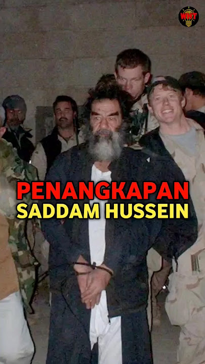 DETIK-DETIK PENANGKAPAN SADDAM HUSSEIN