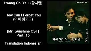 Hwang Chi Yeul (황치열) – How Can I Forget You (어찌 잊으오) Lyrics HAN-ROM-INDO Mr. Sunshine OST Part. 15