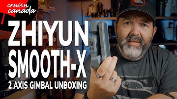 ZHIYUN Smooth-X 2 Axis Gimbal Unboxing and First Look