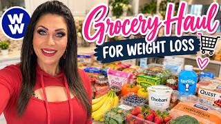 WW GROCERY HAUL FOR WEIGHT LOSS - WEIGHT WATCHERS