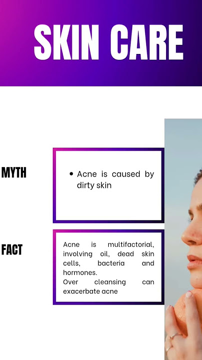 POP goes the acne myth! #AcneMythVsFact #SkinCare #GlowUp #youtubeshorts