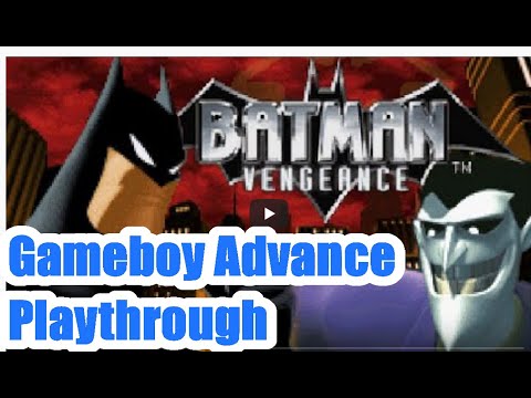 BatMan Vengeance for GBA Walkthrough