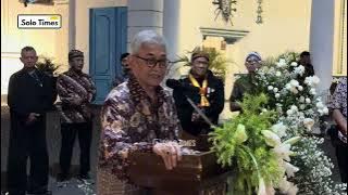 PB XIV Hangabehi Accompanies Fadli Zon to Inaugurate the Sanggabuwana Stage and the Palace Museum