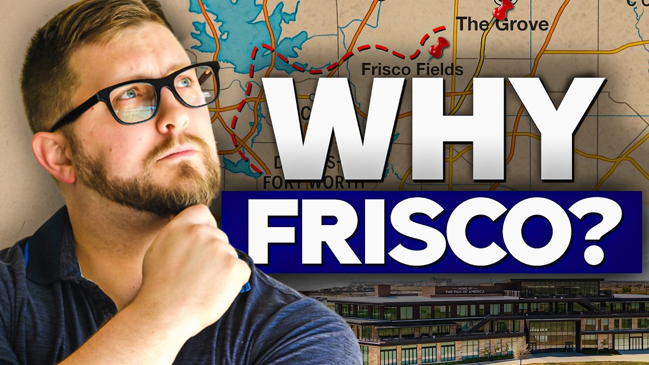 Why Everyone is Moving to Frisco Texas | Luxury Map Tour of North Dallas