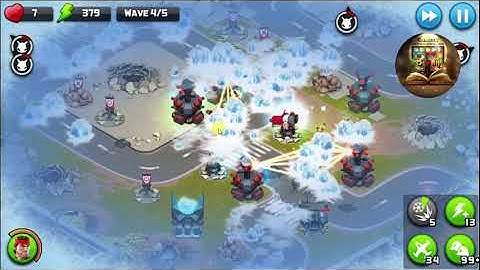 Nightmare Missions 3 - Alien Creeps - Flak only - without any heros#Alien#Creeps#Nightmare#Mission#3