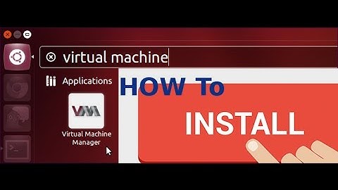 How to install KVM (Virtual Machine Manager ) in Ubuntu in Urdu
