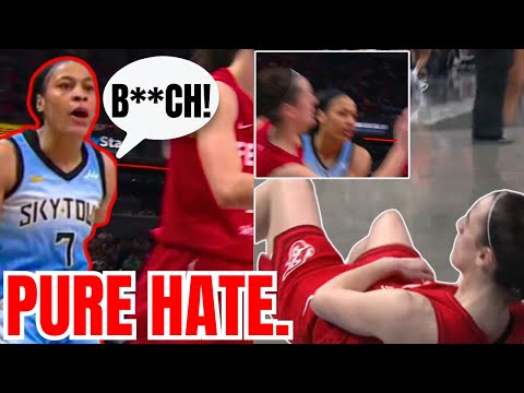 Chennedy Carter BRUTALLY HAMMERS Caitlin Clark! Angel Reese is a CLOWN! Fever Defeats Chicago Sky!
