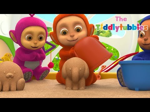 Teletubbies ★ Making Sandcastles! ★ Tiddlytubbies NEW Season 4 Compilation! (40 MINS) ★