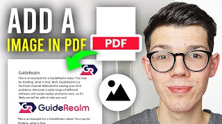 How To Insert Image In PDF File - Full Guide