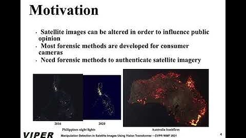 Manipulation Detection in Satellite Images Using Vision Transformer (Horváth et al.)