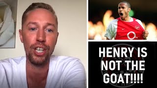 Thierry Henry is NOT the EPL GOAT! Lee Gunner