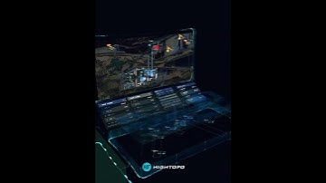 3D visualization of mining production #mining #3d