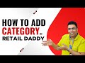 How to add new Category in Rubic sale Panel