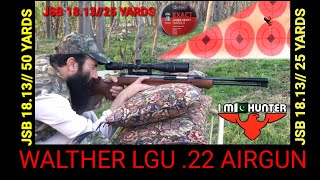WALTHER LGU .22 AIRGUN FULL REVIEW & ACCURACY TEST