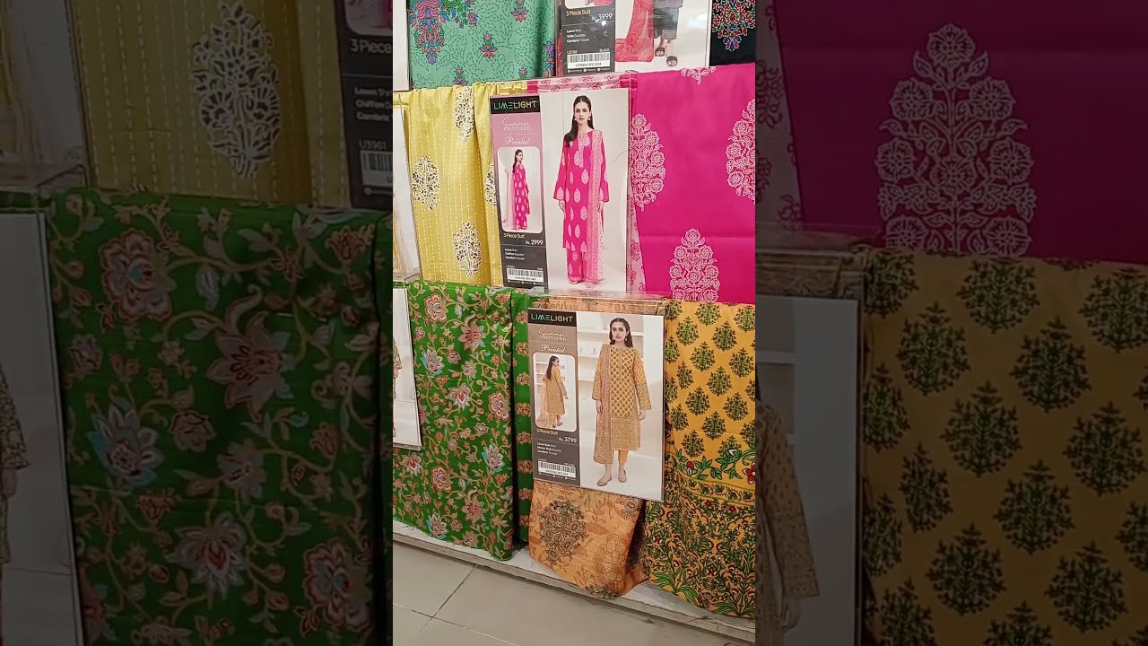 LimeLight Summer New Arrival 2025 Eid Collection Unstitched Lawn2025 Summerstyle