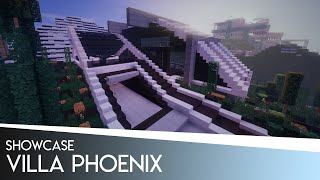 Minecraft Architecture - Villa Phoenix [Futuristic/Modern House Cinematic]