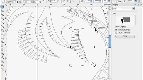 COREL DRAW TUTORIAL "MEMBUAT VECTOR ART PALM TREE" (Bezier FREEHAND TEKNIK)