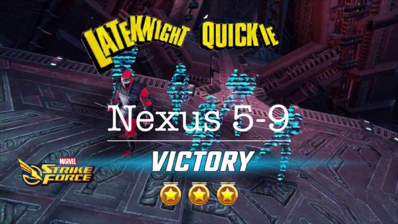 Last Stage Boss Battle Nexus 7-9 Marvel Strike Force - MSF 