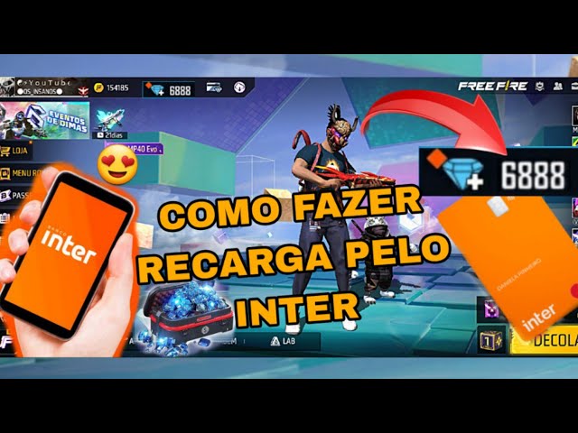 Como comprar diamantes no Free Fire pelo Banco Inter + CashBack (Recarga  Jogo)- TecElmo 