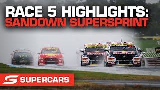 Race 5 Highlights - Penrite Oil Sandown SuperSprint | Supercars 2021