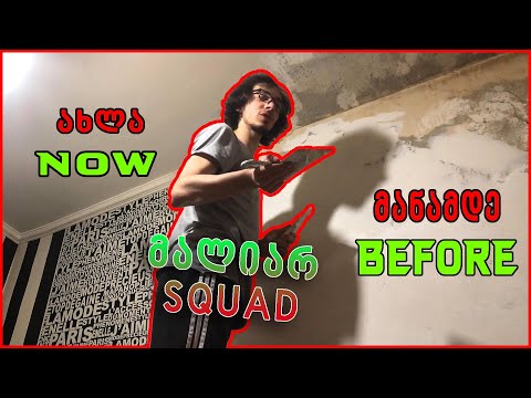 NikaTMG-ის ოთახის რემონტი - #მალიარი კამანდა | VLOG #8