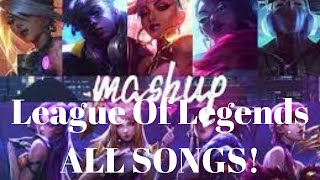 Switching Vocals   League Of Legend Megamix  League Of Legend Well Blend Mashups