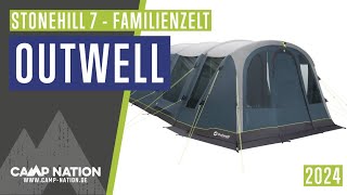 Outwell Stonehill 7 - Familienzelt 2024 Vorstellung