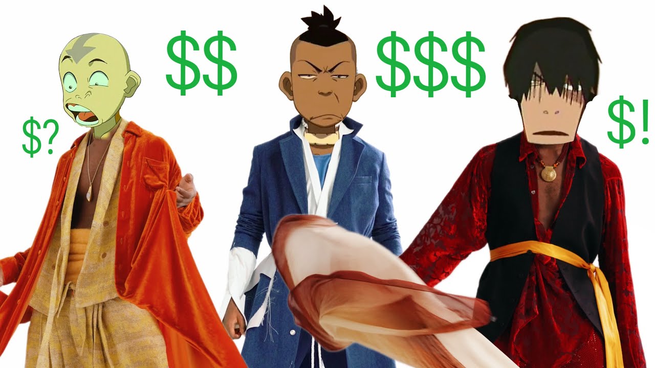 STYLING EVERY CHARACTER IN AVATAR THE LAST AIRBENDER IN HIGH FASHION (BTS), on YouTube
